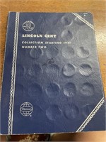 LINCOLN CENT book no 2 starting at 1941 full