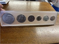 1971 PROOF SET INCLUDING EISENHOWER AND KENNEDY