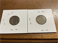 1903 AND 1905 INDIAN HEAD CENTS