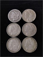 6-DOLLARS MORGAN 1879-1886