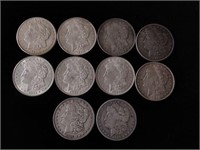 10 - DOLLARS MORGAN 1887 - 1921