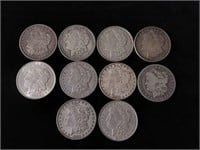 10 - DOLLARS MORGAN 1884 - 1921