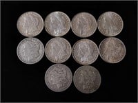 10 - DOLLARS MORGAN 1885 - 1889