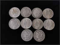 10 - DOLLARS MORGAN 1889 - 1892