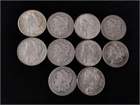 10 - DOLLARS MORGAN 1891 - 1899