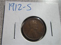 1912 S Lincoln Wheat Cent