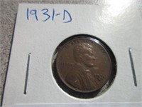 1931 D Lincoln Wheat Cent