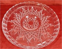 11 - WATERFORD CRYSTAL PLATTER 13"DIA (F40)