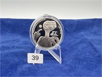 2022 NIUE E.T. 1oz .999 Fine Silver Proof Coin