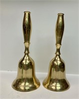 Pair of  Large Brass Bells