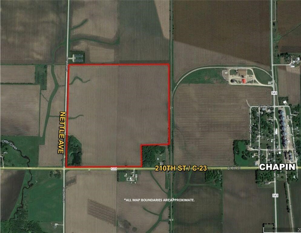 Franklin County Iowa Land Auction, 148 Acres M/L