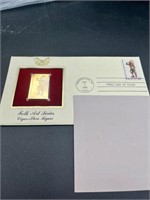 USPS 22kt Gold Cigar-Store Figure Stamp