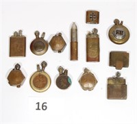 11 WWI WWII Trench Art Style Lighters