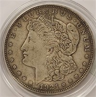 278 - 1921 MORGAN SILVER DOLLAR (9)