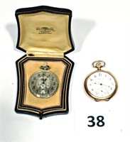 Weldwood & Mueller Tavannes Pocket Watch Lot