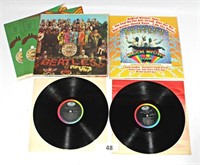 Beatles Albums Sgt Peppers & Magical Mystery Tour