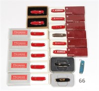 16 NOS Victorinox Swiss Army knife Lot in boxes