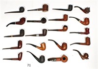 Lot of 20 Used Estate Tobacco Pipes