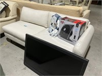 72”OFF WHITE INCOMPLETE COUCH SET
FAN WORKING