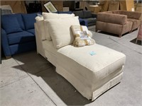 69” OFF WHITE INCOMPLETE COUCH (RIGHT HAND