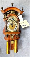 Vintage Franz Hermle & Sohn Wall Clock