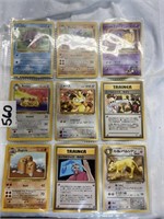 lot of Pokemon cards