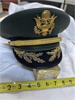 Vintage Military Captains Hat