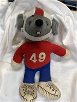 Vintage Football Mouse Toy