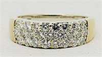 18KT  WHITE GOLD 1.25CTS DIAMOND RING
