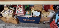 3 Boxes of Assorted Xmas Decorations