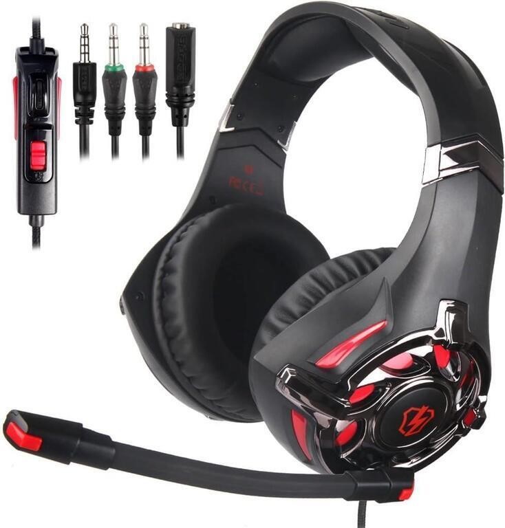SADES R3 Stereo Gaming Headphones with Microphone