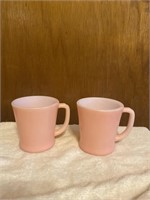 Fireking D Coffee Cups (2) pink