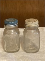 Vintage Mini Ball Jar Salt Pepper Set