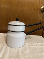 Vintage Enamel Boiling Pots