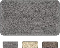 MAXEE Doormat, Indoor Dirt Trapper Mat (Grey)-2