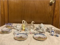 Vintage Miniature Tea Sets & Hen on a Nest
Some