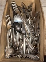 Assorted Community Silver Plate Flat Ware
