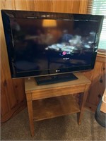 LG 37” TV With Table