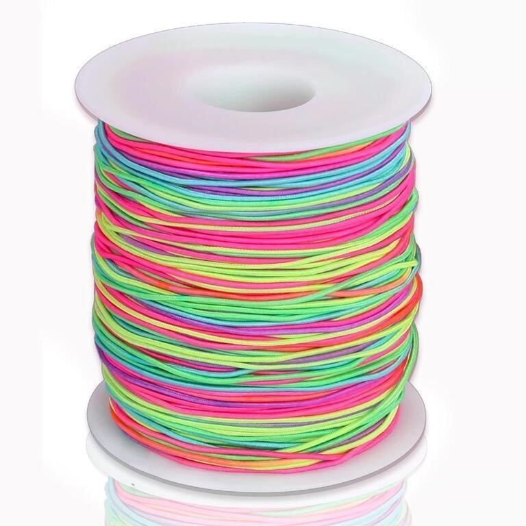 SOSMAR 1 mm Elastic Cord Thread, 100 m