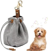 M2xcec Food Storage Bag for Dogs Training, Grey