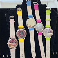 5 watches leather bands