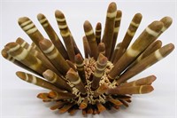 7.5" x 4.5" Slate Pencil Sea Urchin