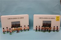 2 Pc. Hand Painted Grenadier Guards in 54 mm