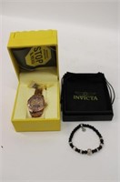 Invicta Watch NIB "Angel" rose gold color and