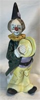 Capodimonte Style of M. E. Duncan Porcelain Clown