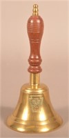 Pennsylvania Railroad Brass Hand Bell.