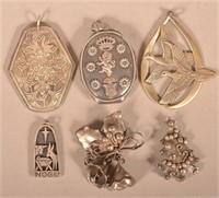 Lot of Vintage Sterling Silver Jewelry.