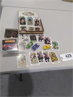 Cigar Box w/ Sports Cards, Matchbox Puzzle, Cars