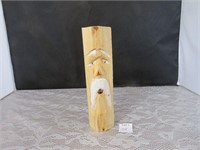 Hand Carved Wood Spirit 7 1/2"