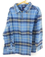 Denim & Co. Women's Zippered Flannel - Size 1X